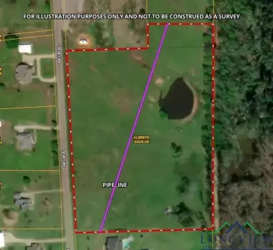 Longview Acreage with Pasture and Pond