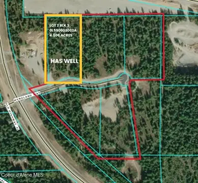 Spirit Lake Wooded Building Lot