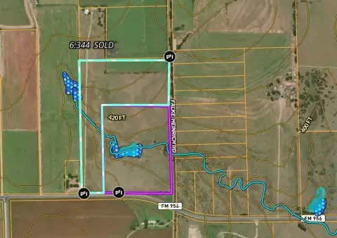 21.56 Acres Homesite Near Schulenburg