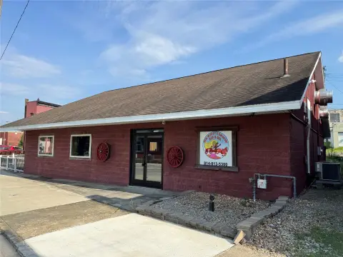 Restaurant Building with Wood Ceilings