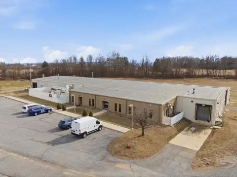 Industrial Warehouse with Loading Ramps