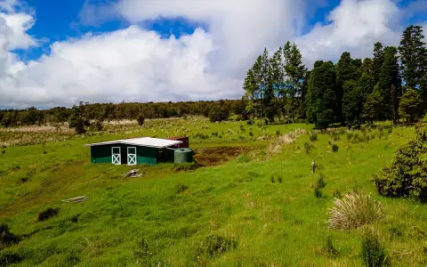 Volcano Land with Barn