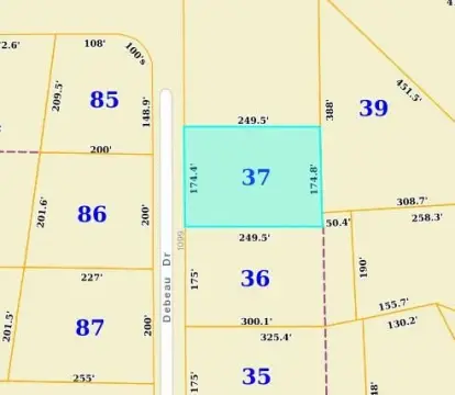 Residential Lot in Tupelo Neighborhood