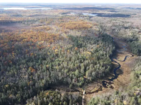 Wooded Riverfront Land