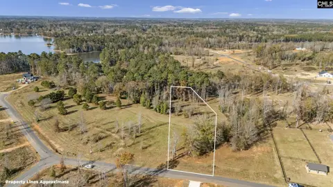 Lakefront Subdivision Land in Prosperity