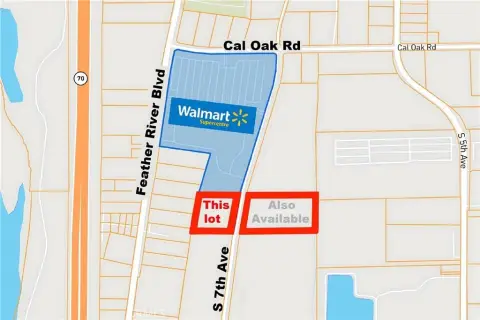 Buildable Land Adjacent to Walmart