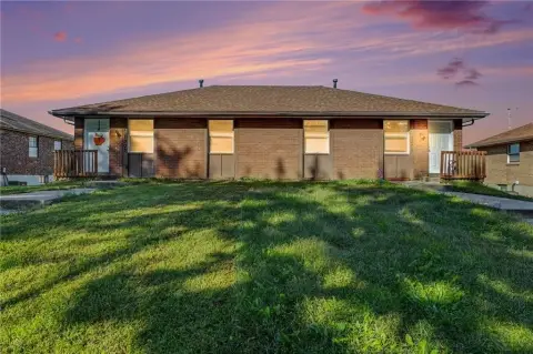 Brick Duplex with Two Living Units