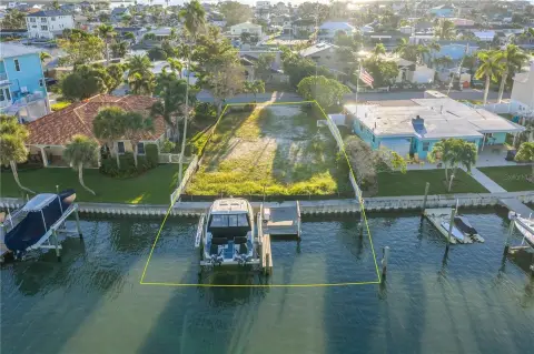 Waterfront Lot in Madeira Beach