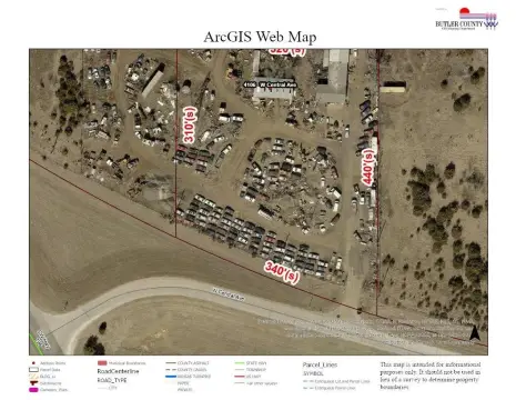Automotive Salvage Yard with Building