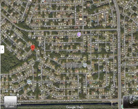 Palm Coast Oversized Corner Lot