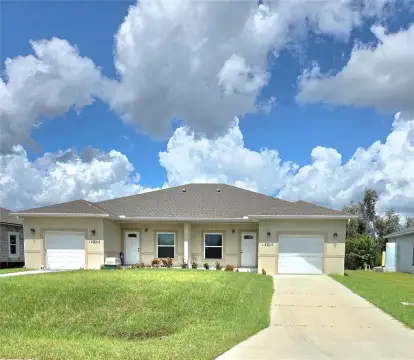 New Construction Duplex in Port Charlotte