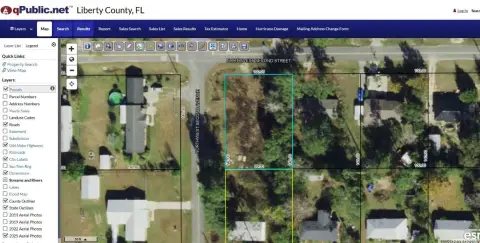 Level Lot in Bristol, FL