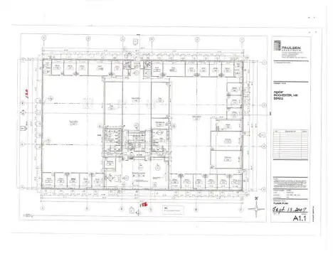 Single-Story Brick Office Building