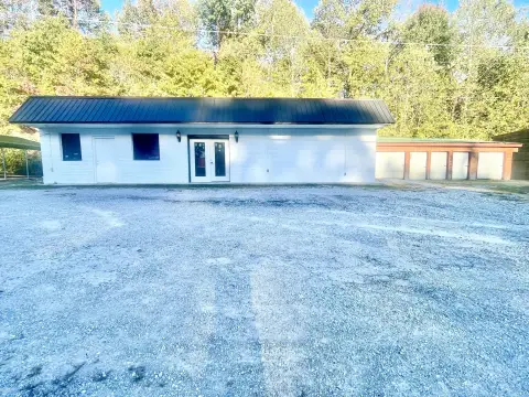 Brick Retail Building with Storage Units