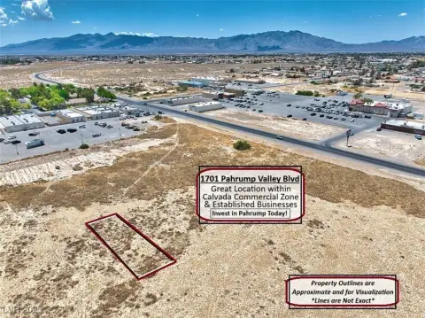 Commercial Land in Pahrump, NV