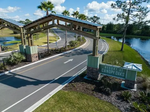 RV Lot in Canopy Oaks Resort