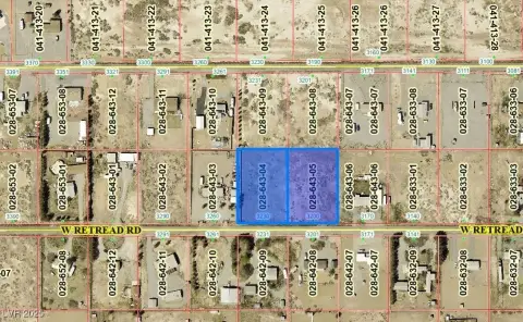 Pahrump Land with Septic Tanks