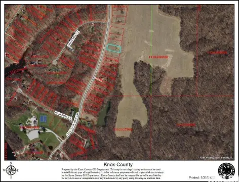Picture of Residential land & home lots at 8145 OAK RUN Drive, Dahinda, IL