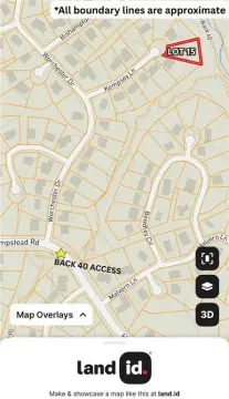 Residential Lot Near Back 40