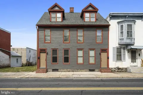 Refinished Duplex with Vacant Lot