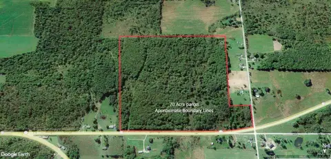 70 Acres Wooded Hunting Land