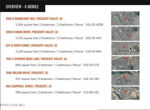 Prescott Valley Mobile Home Portfolio