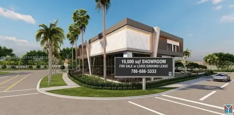 Commercial Land with Showroom Concept
