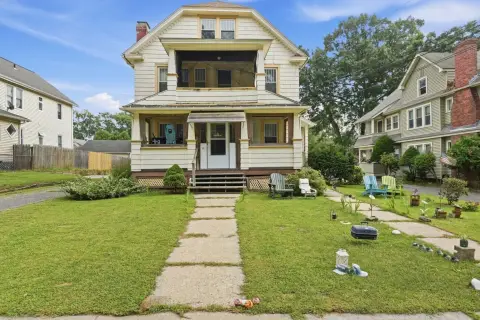 Duplex with Three-Car Garage
