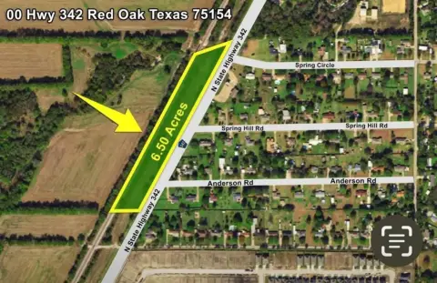 6.5 Acres in Red Oak