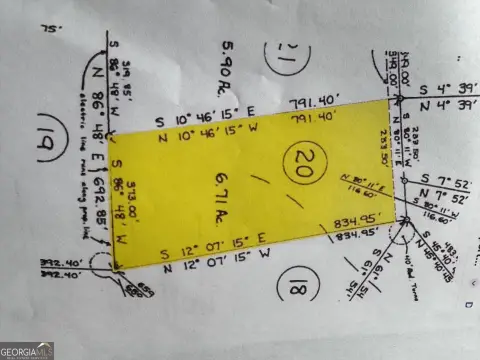 Heard County Land with Outbuildings