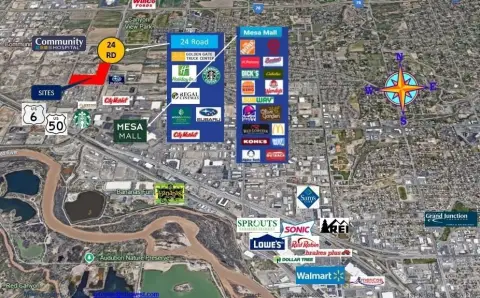 Commercial Land in Mesa Mall