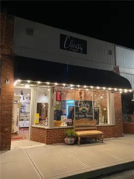 Downtown Storefront With Exposed Brick