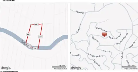 Hillside Residential Lot with Road Frontage