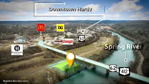 Hardy, AR Residential Riverfront Lots
