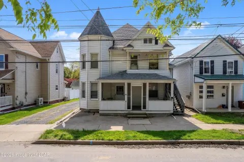Duplex with Four-Car Garage