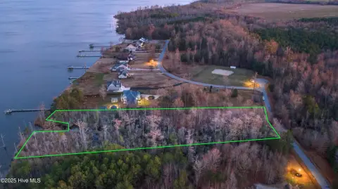Waterfront Land in Hertford, NC