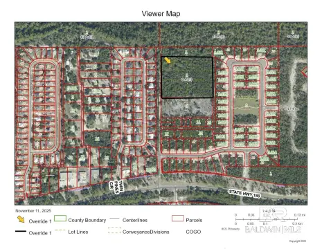 Undeveloped Land Near Gulf Beaches