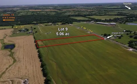 Unimproved Land Near Justin, TX