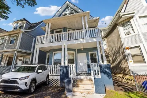 Three-Story Duplex with Porch