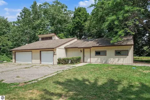 Duplex with Separate Garages