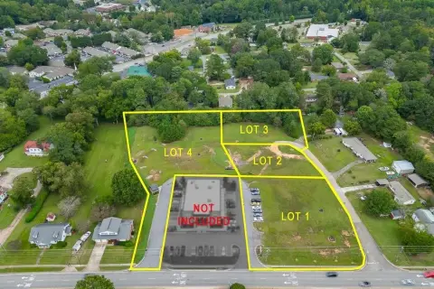 Four-Lot Commercial Land