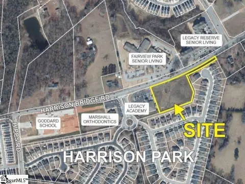 Simpsonville Commercial Site Available
