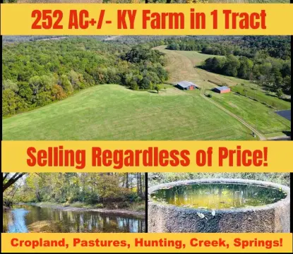 Working Farm with Creek Frontage