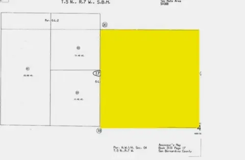 Phelan Land with Mountain Views