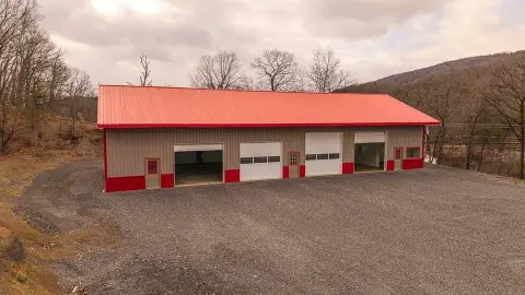 Remodeled Commercial Building with Garage Bays