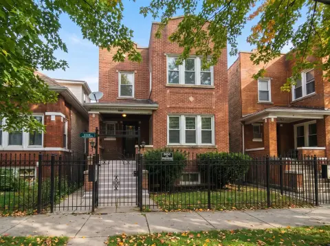 Brick Duplex with Two-Car Garage