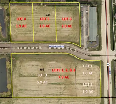 Plainfield Land with B-3 Zoning
