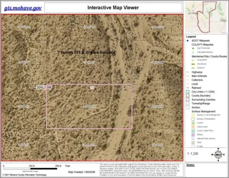 Meadview, AZ Land For Sale