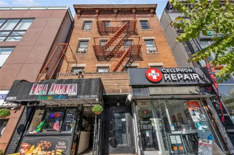 Mixed-Use Building with Storefronts