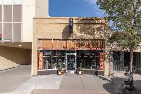 Storefront Building with Covered Patio